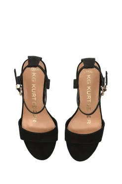 'Fleur' Suedette Sandals
