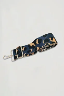 'Florence' Crossbody Bag with Leopard Strap