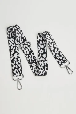 'Florence' Crossbody Bag with Leopard Strap