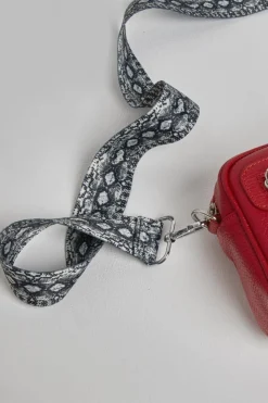 'Florence' Crossbody Bag with Snake Strap