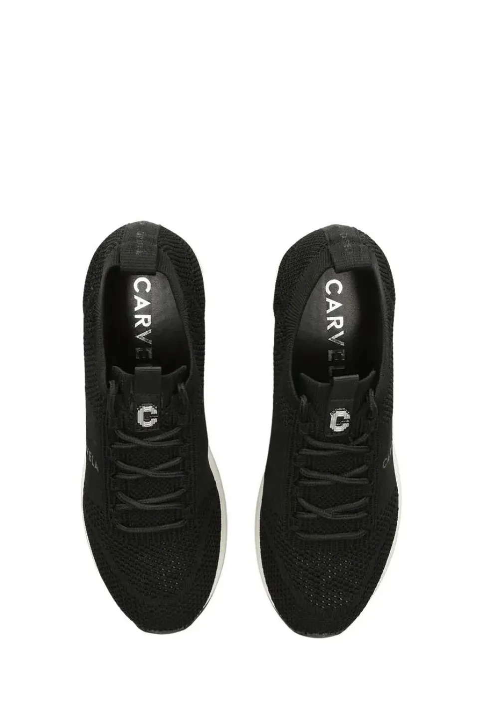 'Frame Knit' Fabric Trainers