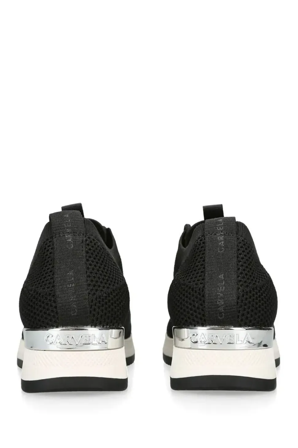 'Frame Knit' Fabric Trainers