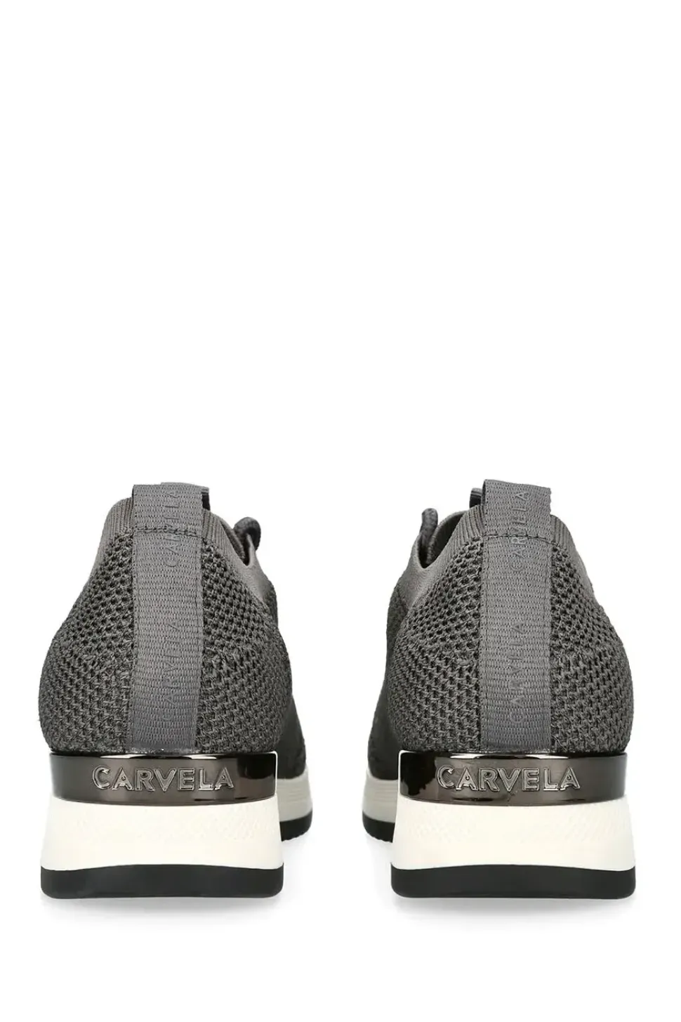 'Frame Knit' Fabric Trainers