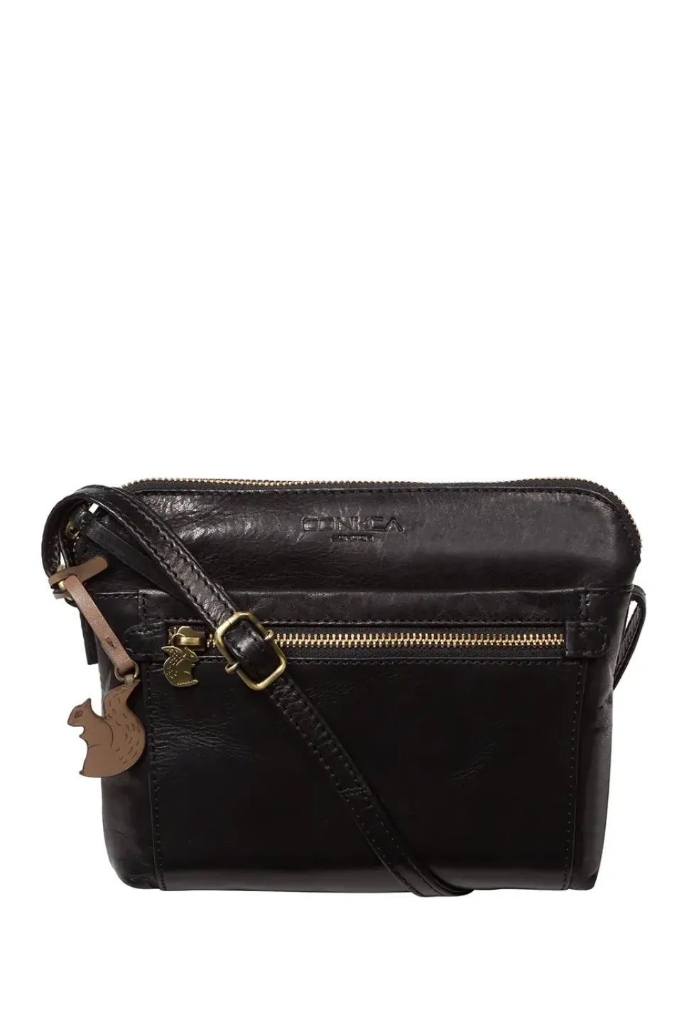 'Frida' Leather Cross Body Bag