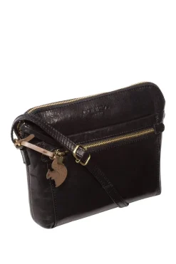 'Frida' Leather Cross Body Bag