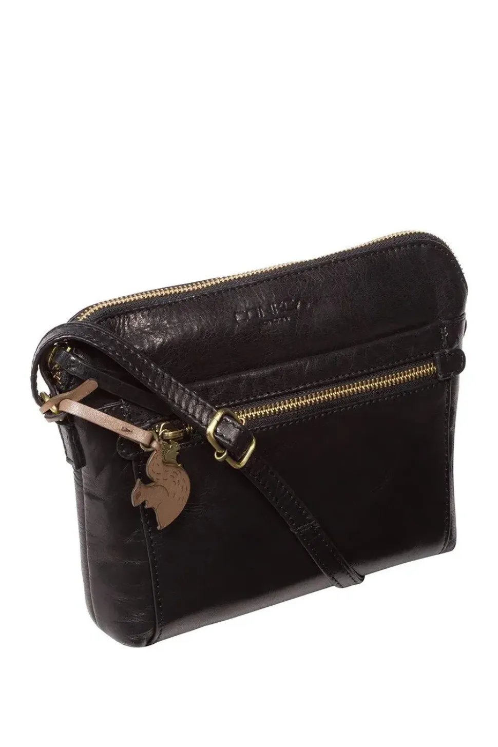 'Frida' Leather Cross Body Bag