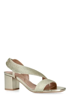 'Gala Block' Fabric Heels