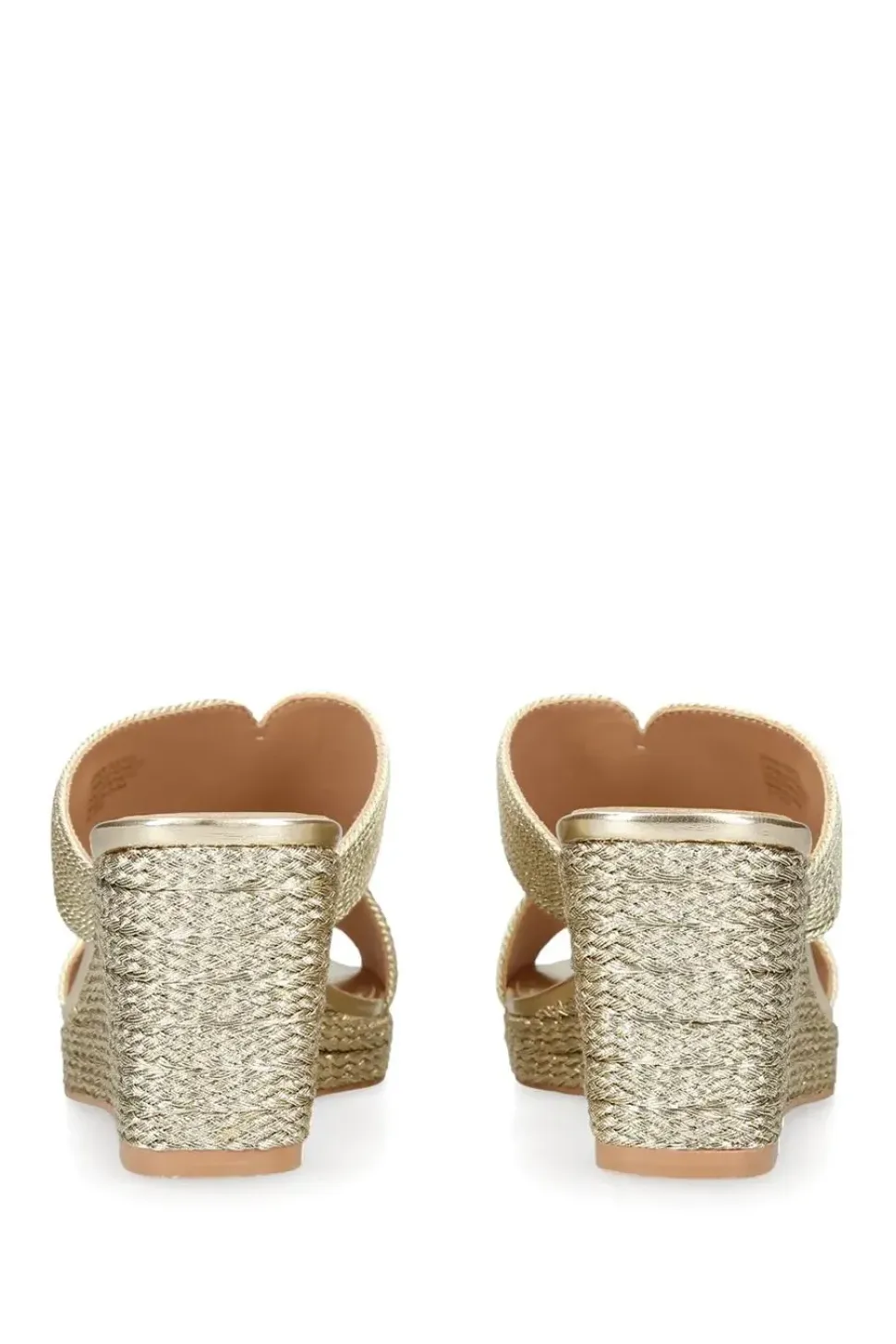 'Gala Wedge Mule 70' Fabric Heels