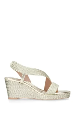 'Gala Wedge 70' Fabric Heels