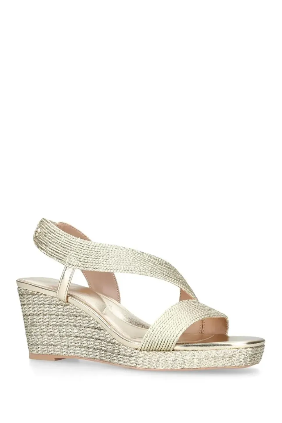 'Gala Wedge 70' Fabric Heels