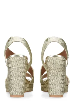 'Gala Wedge' Fabric Heels