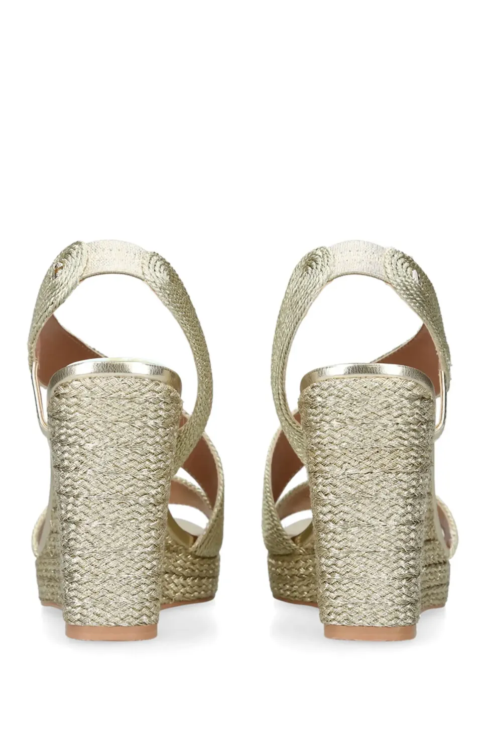 'Gala Wedge' Fabric Heels