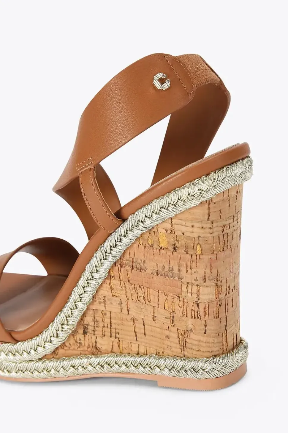 'Gala Wedge 110' Leather Heels