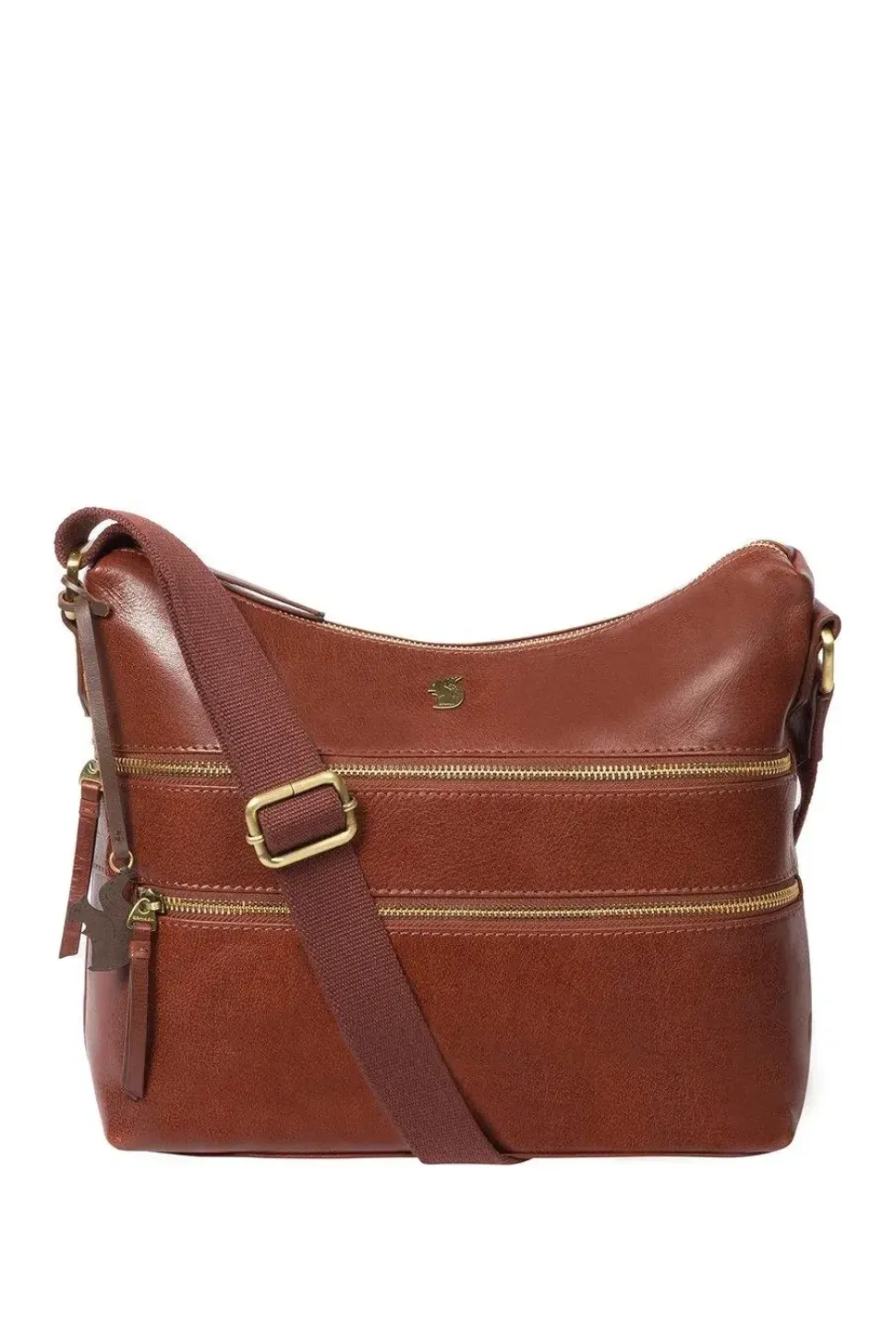'Georgia' Leather Shoulder Bag