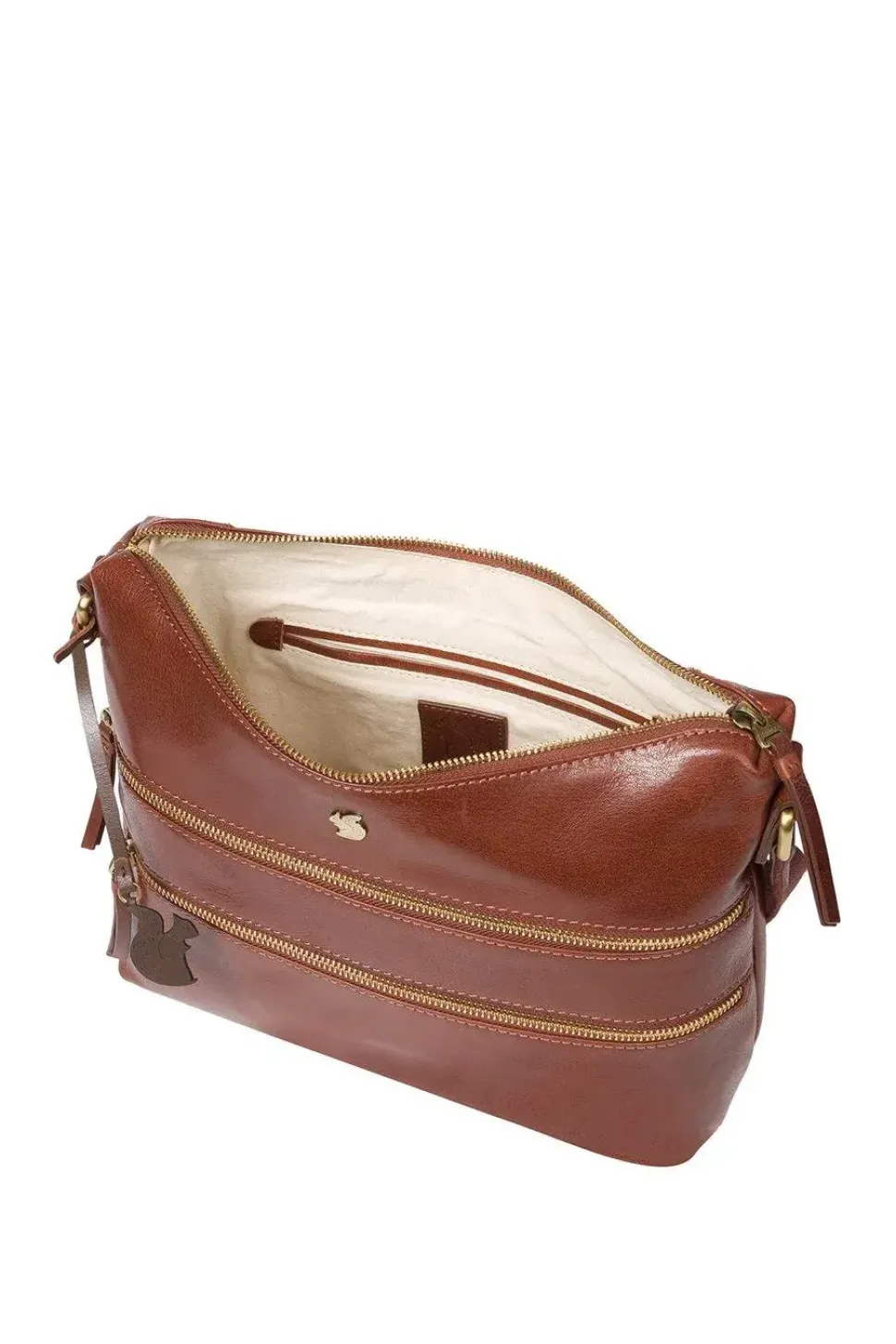 'Georgia' Leather Shoulder Bag
