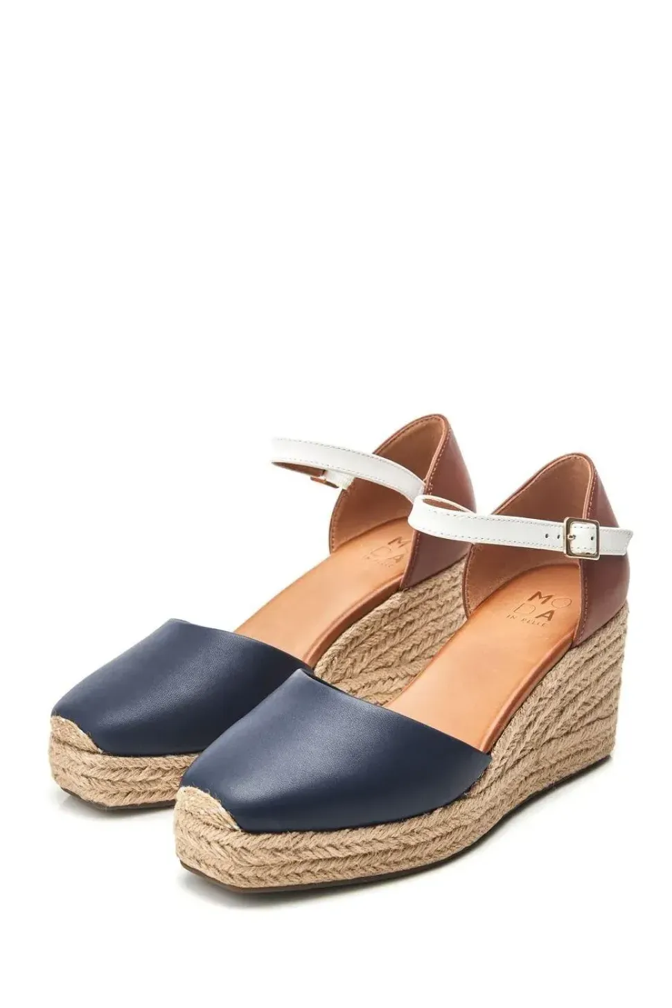 'Gialla' Leather Court Shoes