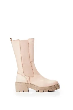 'Giellen' Leather Mid Calf Boots