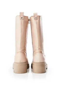 'Giellen' Leather Mid Calf Boots