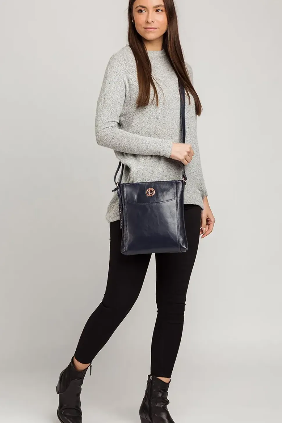 'Gilpin' Leather Cross Body Bag