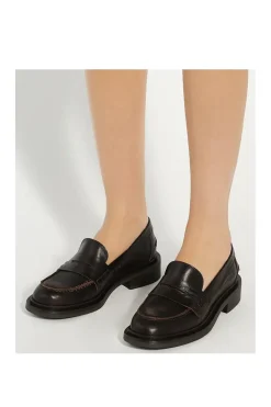 'Giri' Leather Loafers