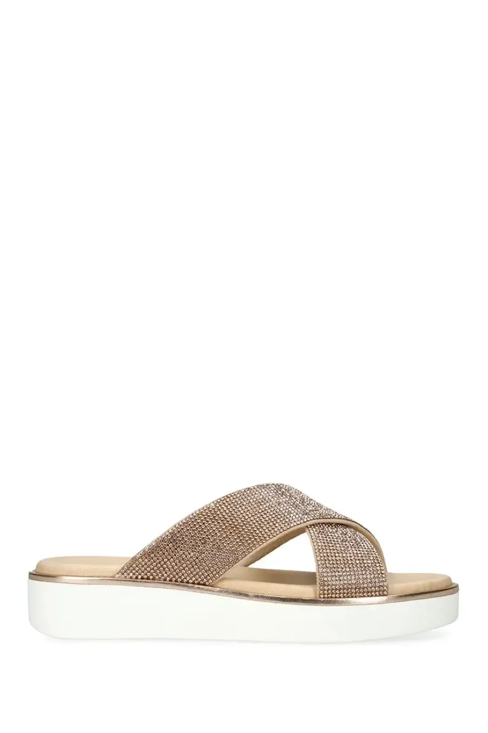 'Glamour' Fabric Sandals