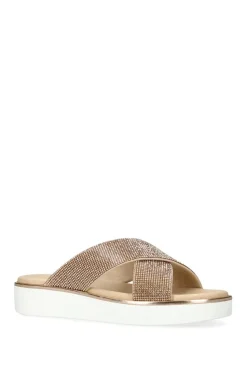 'Glamour' Fabric Sandals