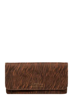 'Golders' Leather Clutch Bag