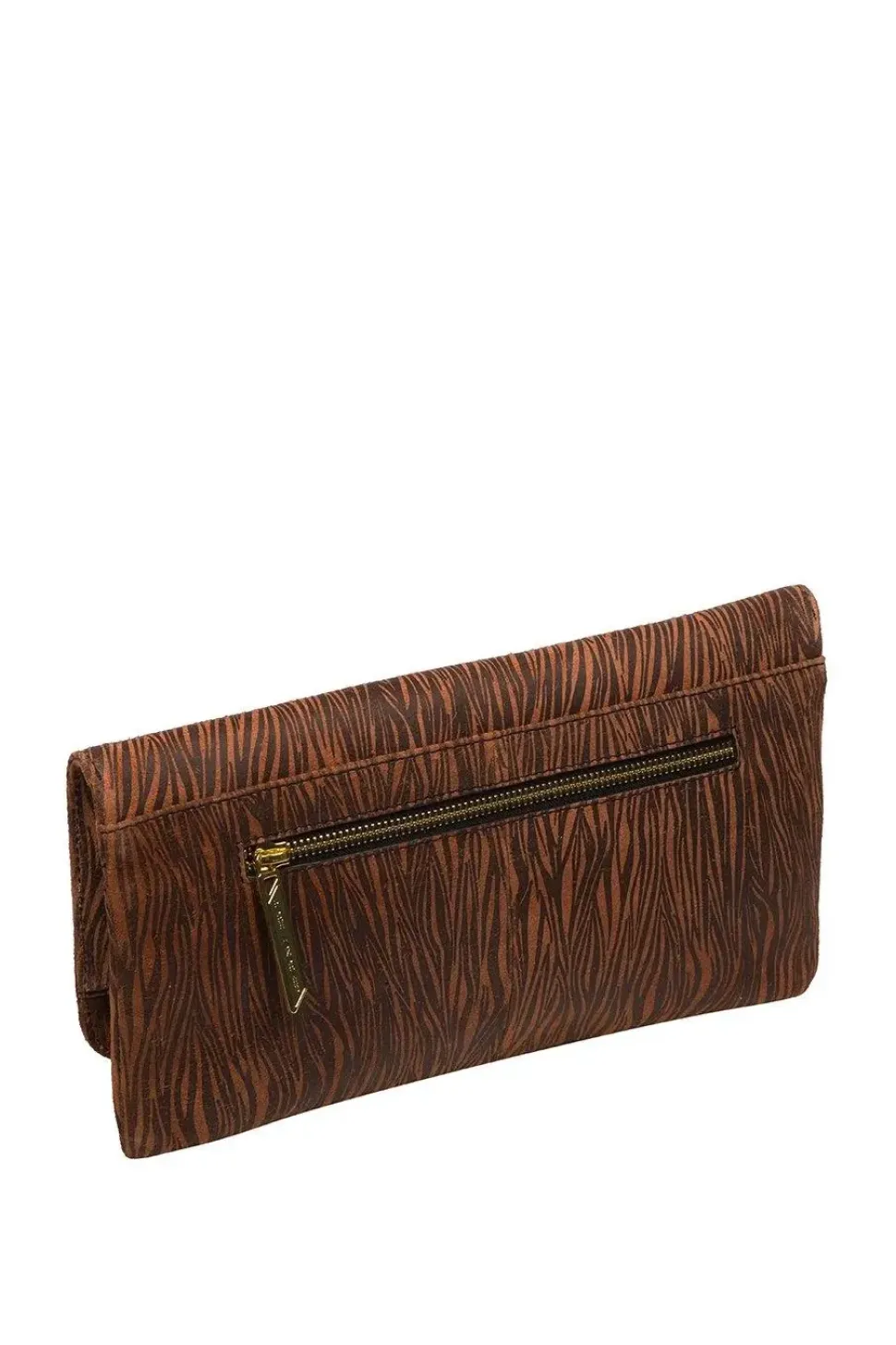 'Golders' Leather Clutch Bag