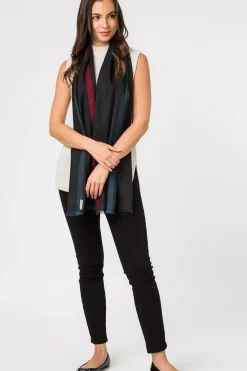 'Gradient' Cashmere & Merino Wool Pashmina