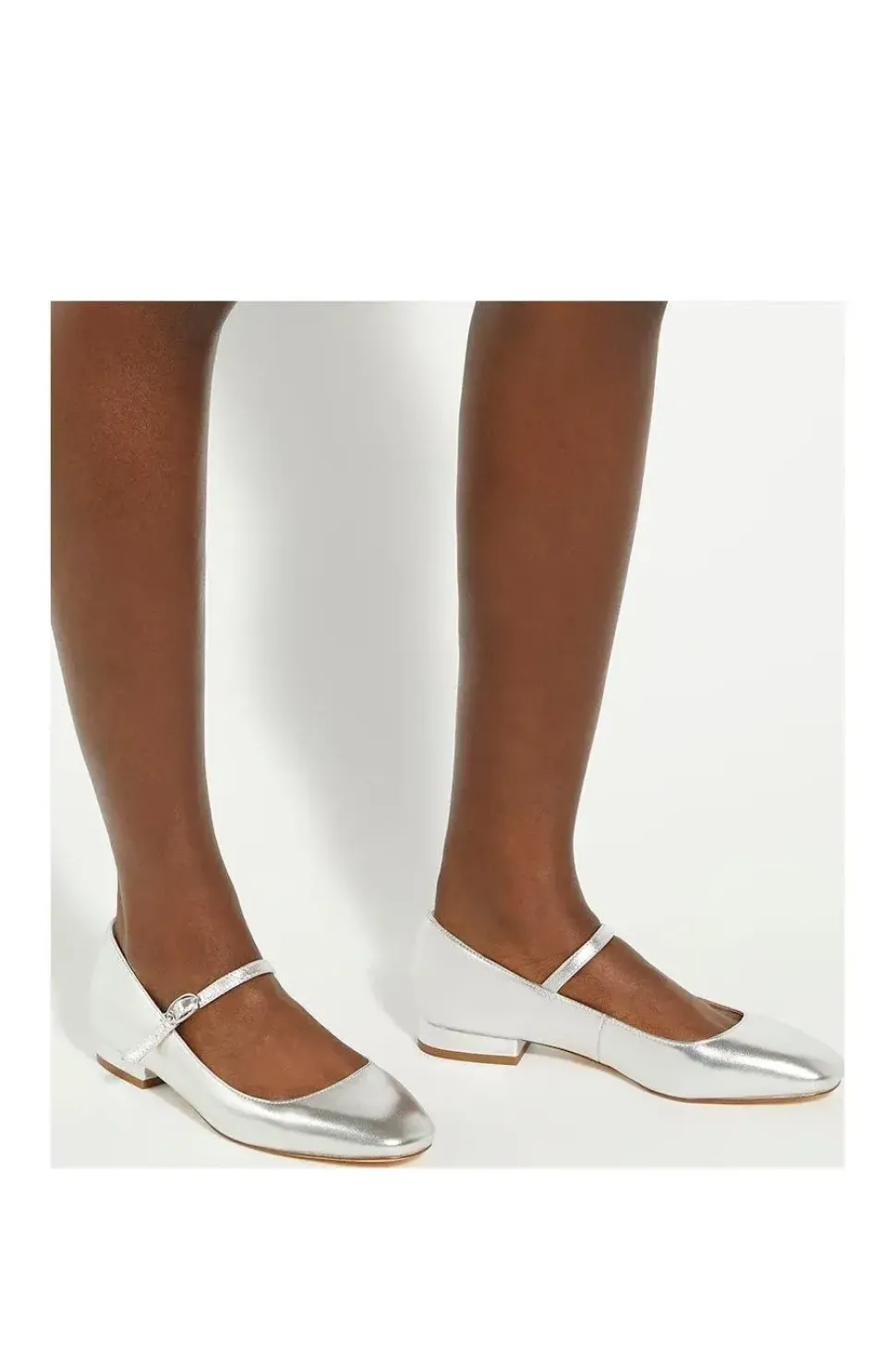 'Habbs' Leather Ballet Pumps