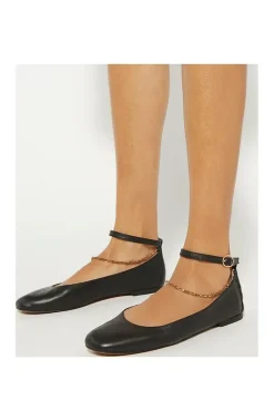 'Halles' Leather Ballet Pumps