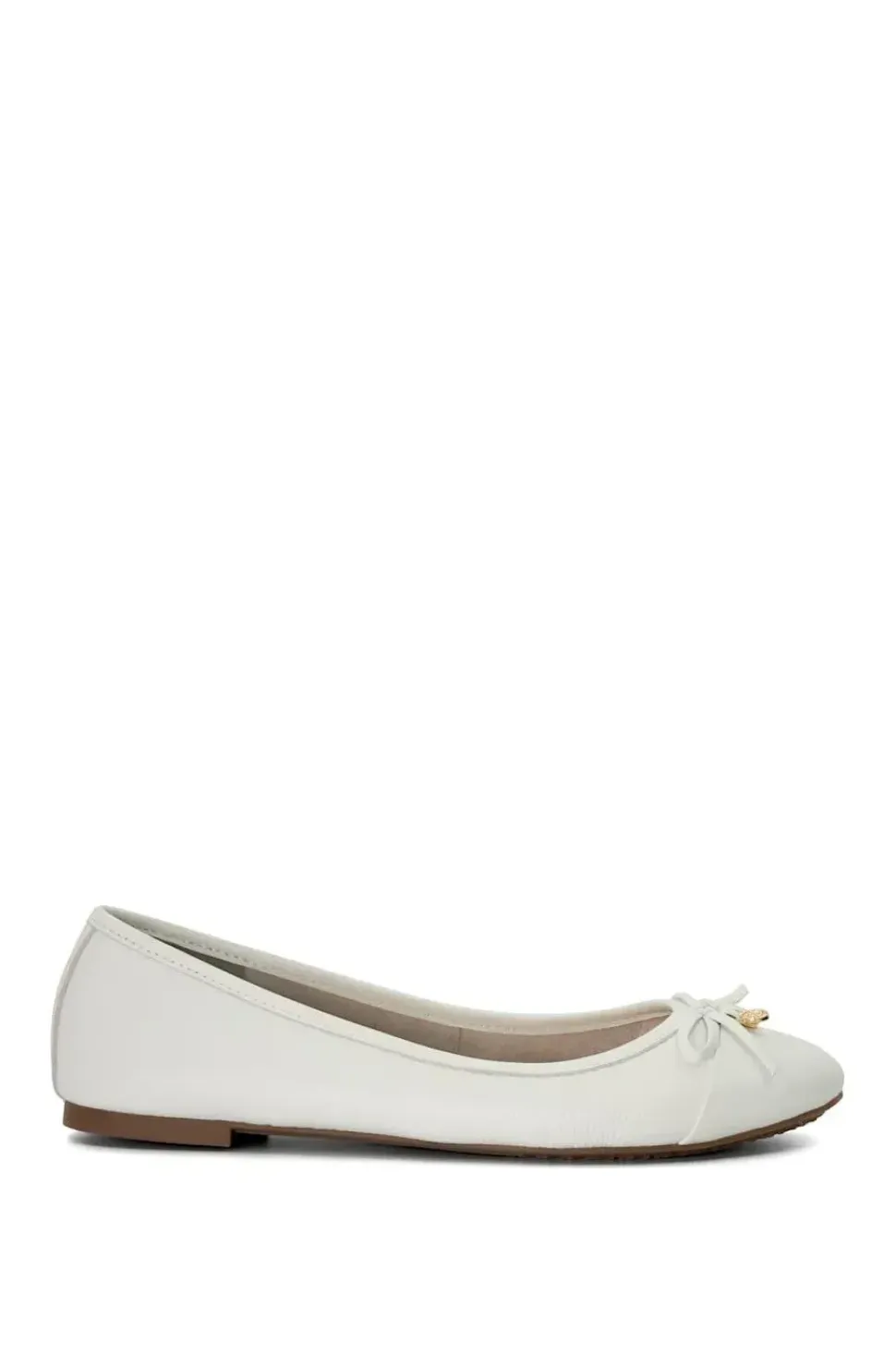 'Hallo' Leather Ballet Pumps