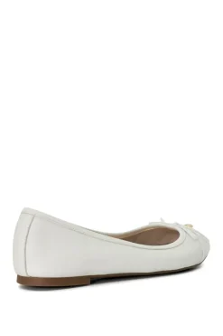 'Hallo' Leather Ballet Pumps