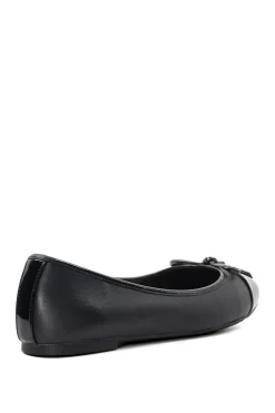 'Hallo' Leather Ballet Pumps