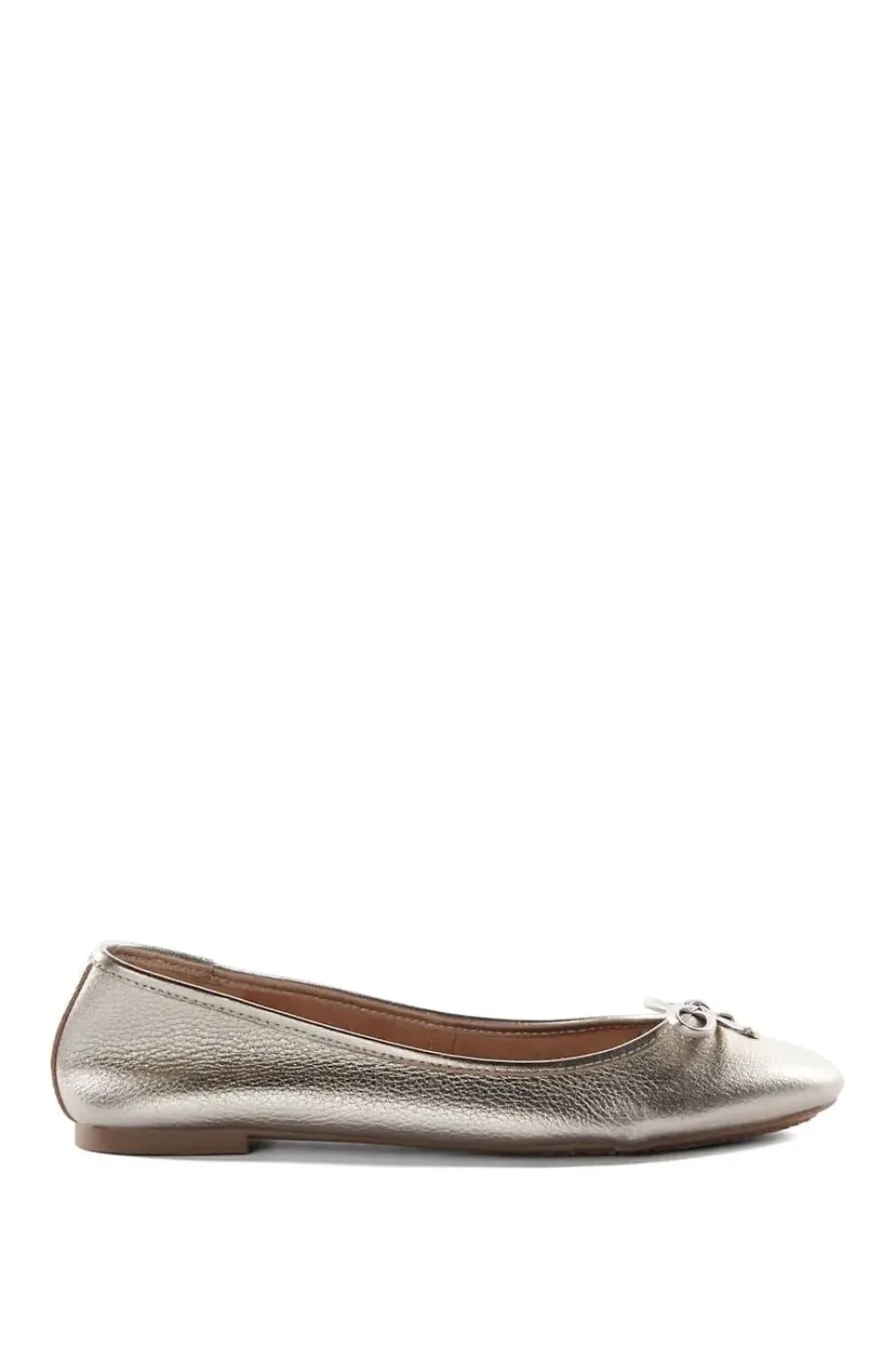'Hallo' Leather Ballet Pumps