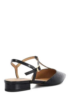 'Harler' Leather Ballet Pumps