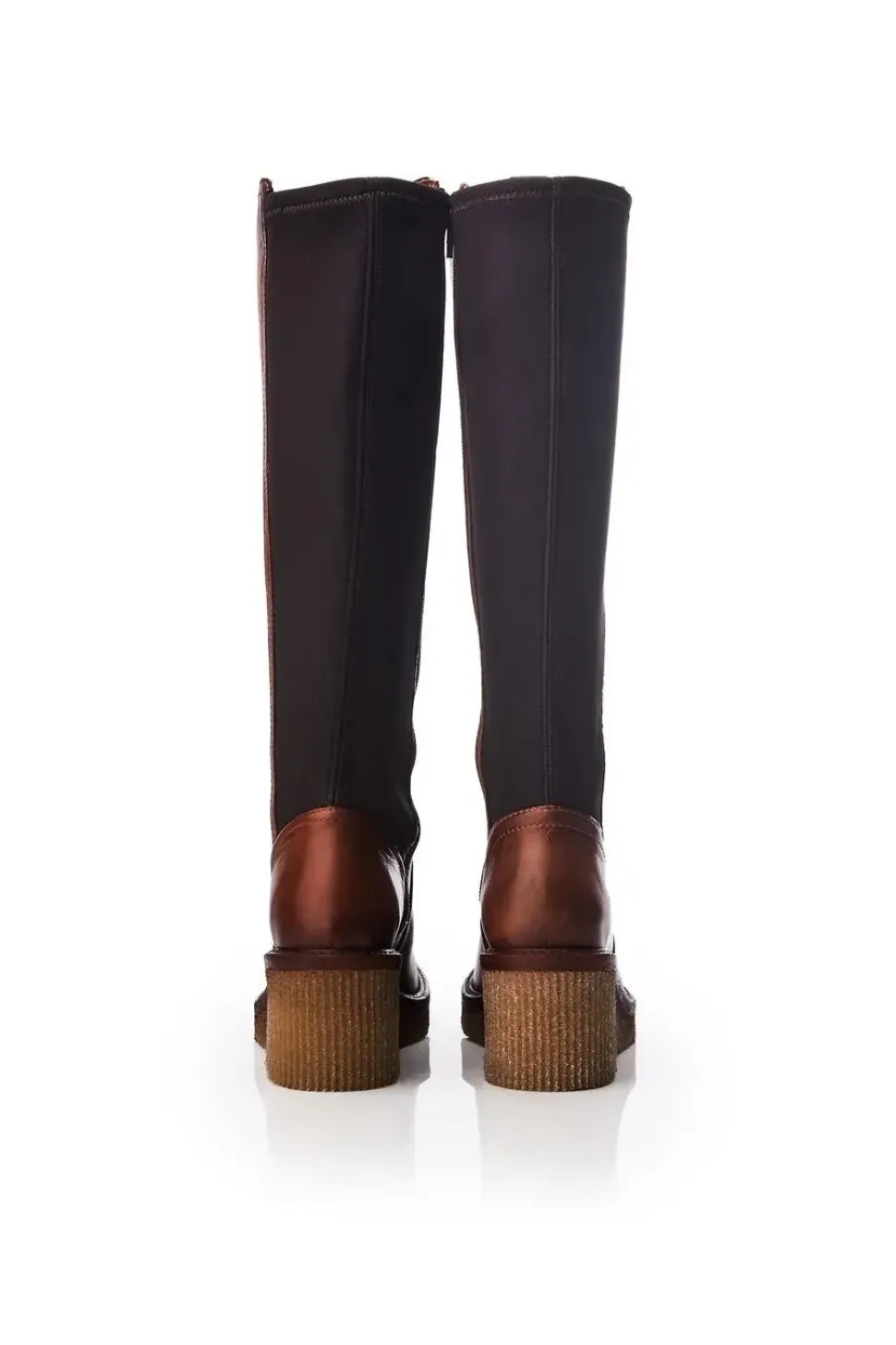 'Harpette' Leather Heeled Boots