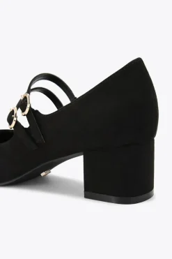 'Harp' Fabric Heels