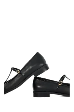 'Haye' Leather Ballet Pumps