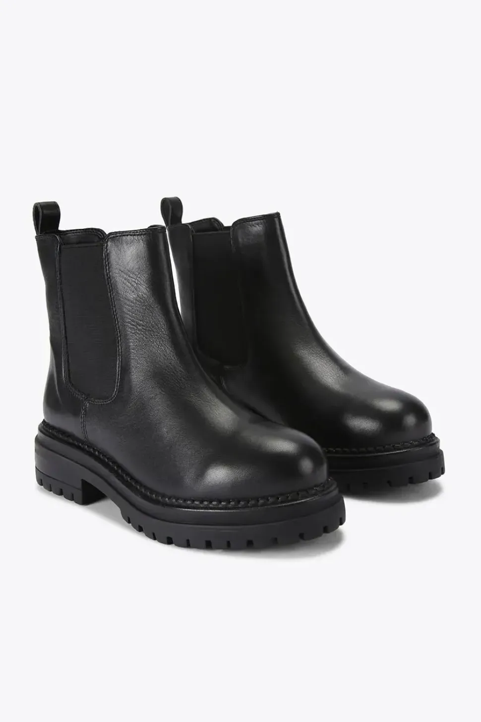 'Headline' Leather Boots