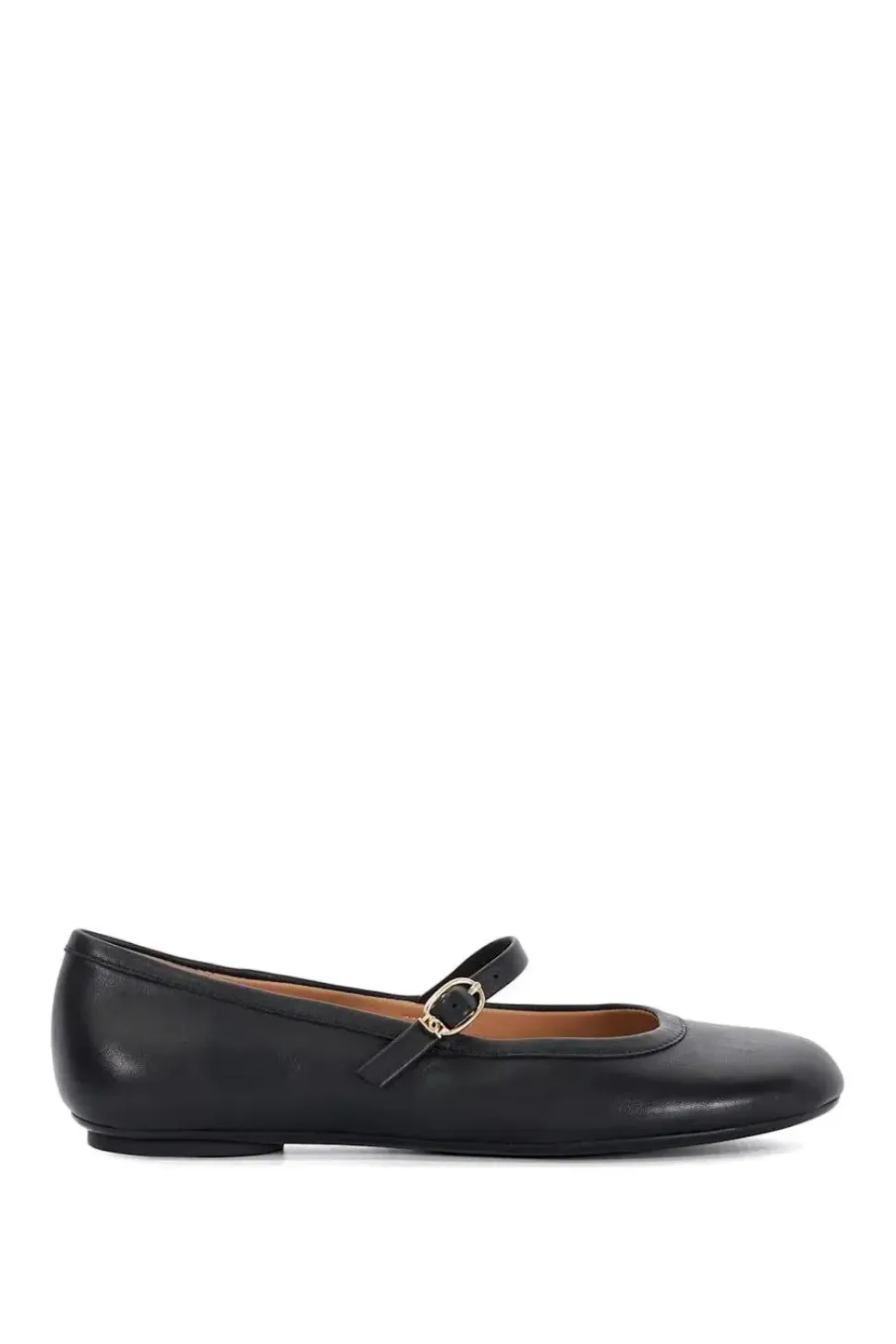 'Heida' Leather Ballet Pumps