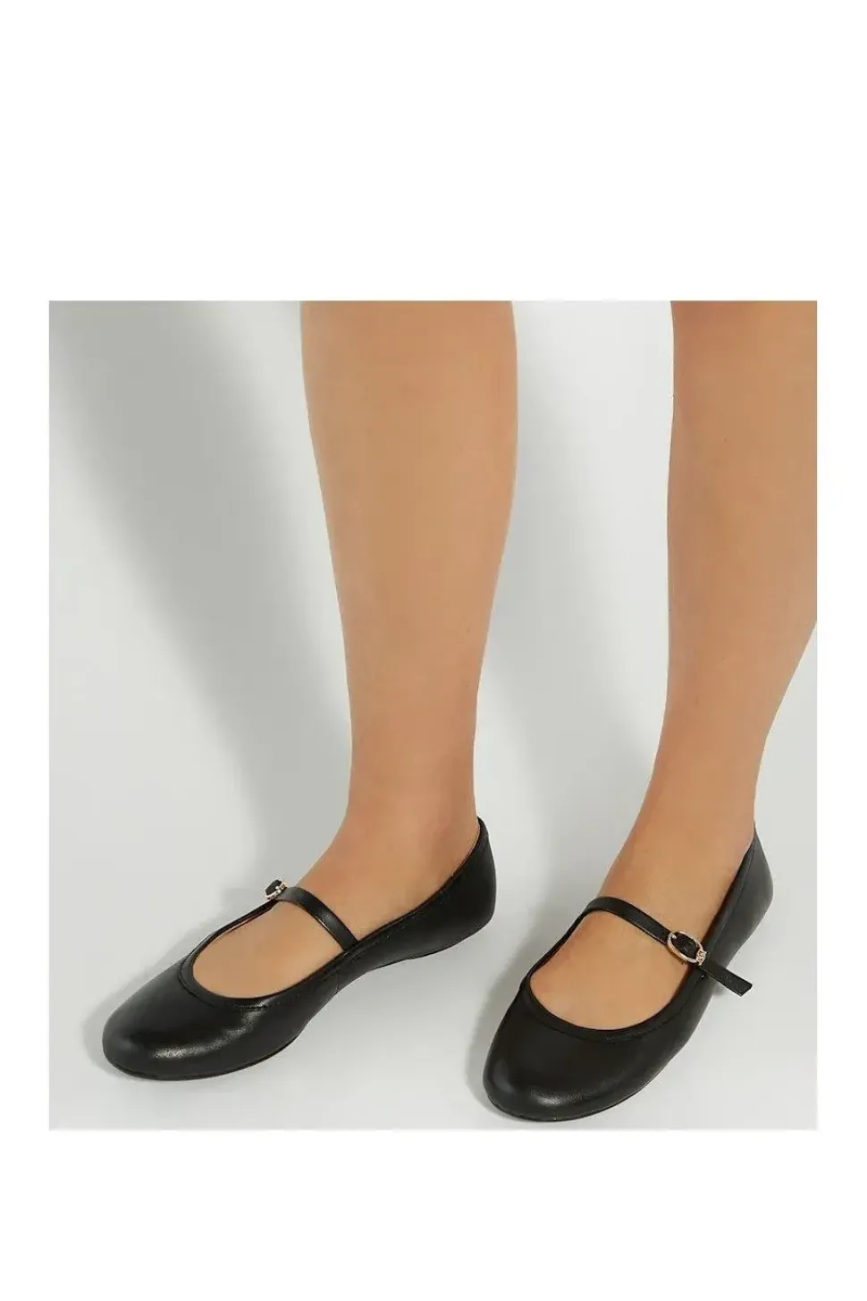 'Heida' Leather Ballet Pumps