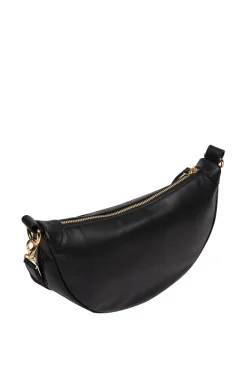 'Heidi' Leather Crescent Cross Body Bag