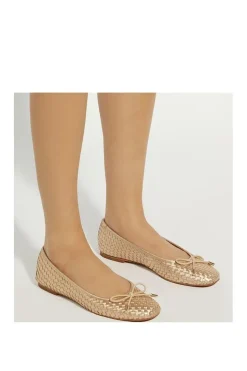 'Heights' Leather Ballet Pumps