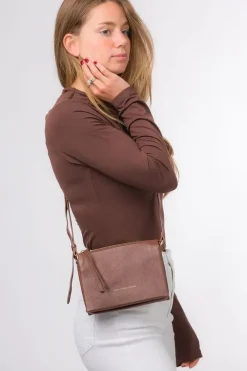 'Helena' Nappa Leather Cross Body Bag