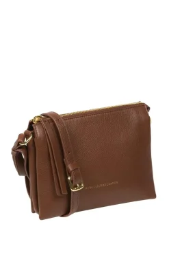 'Helena' Nappa Leather Cross Body Bag
