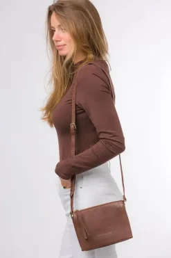 'Helena' Nappa Leather Cross Body Bag