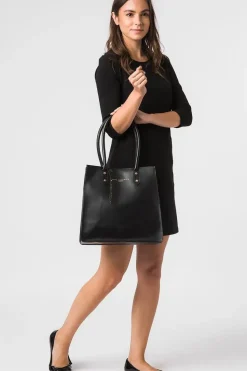 'Henley' Vegetable-Tanned Leather Shopper Bag