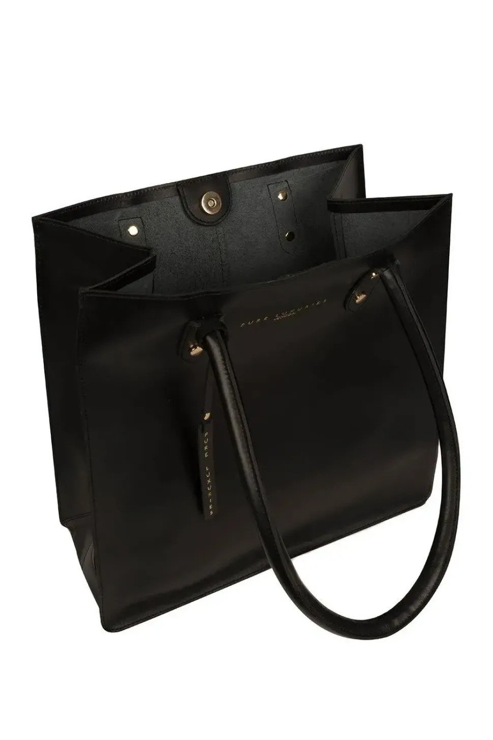 'Henley' Vegetable-Tanned Leather Shopper Bag