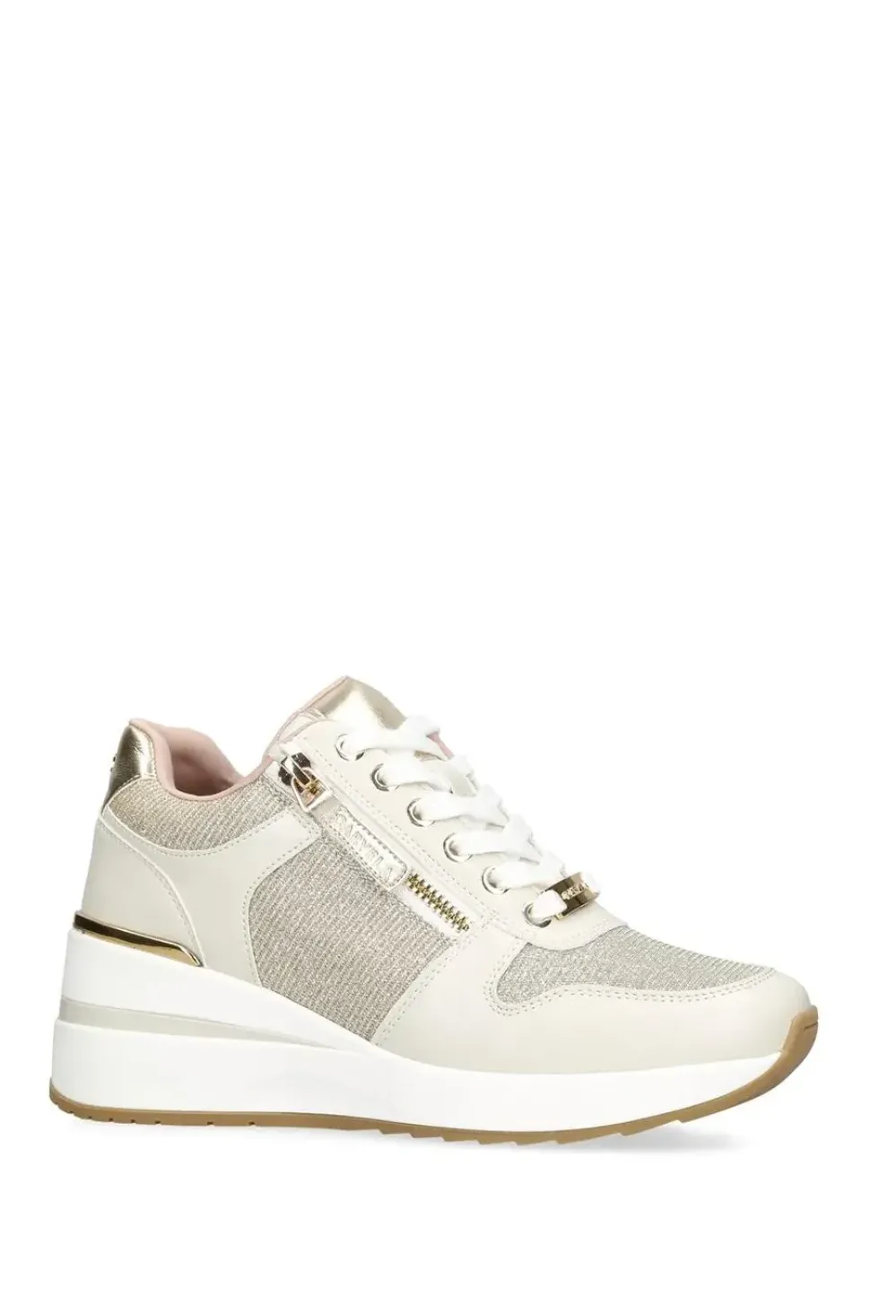 'High Rise' Fabric Trainers